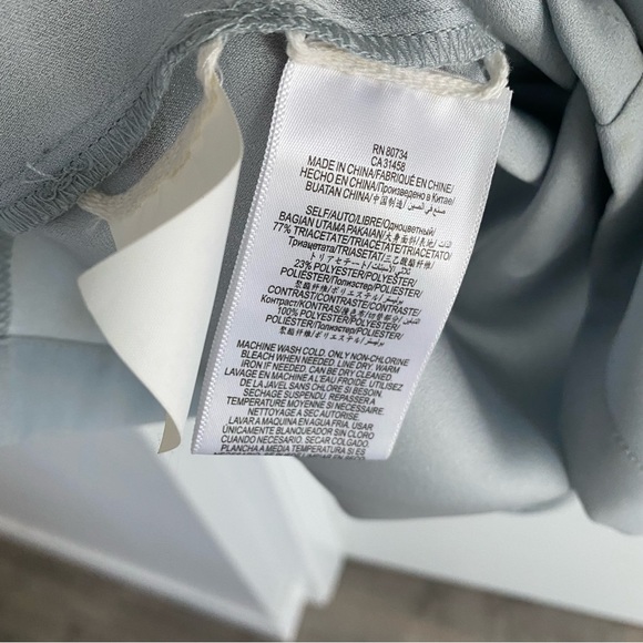 BCBG Blue Gray Sleeveless Dress (BNWT) - Picture 4 of 7